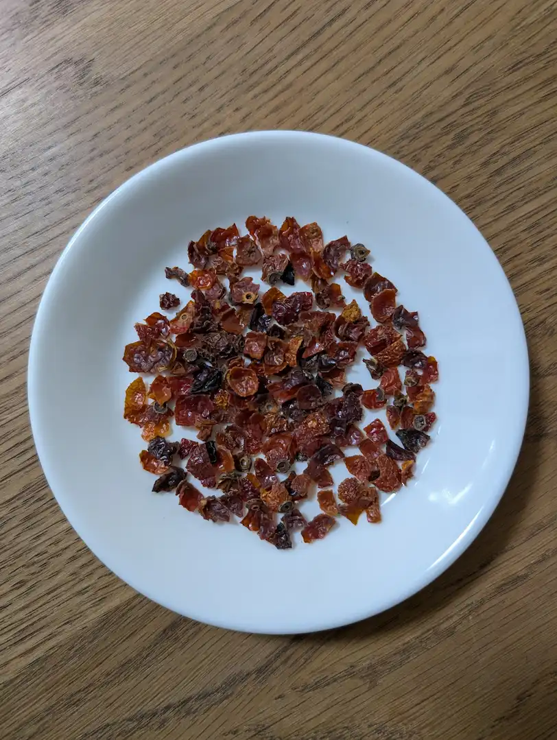 ローズヒップの果肉